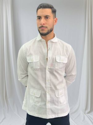 guayabera blanca