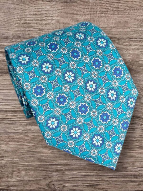 Corbata turquesa